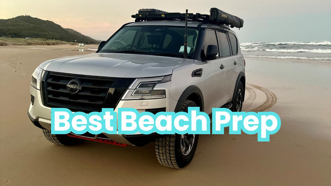 Ready for adventure? Prep your 4WD before the beach run to make clean-up easy and protect against rust.