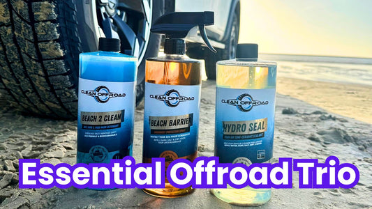 The Ultimate 4WD Beach Cleaning Kit: Essential Offroad Trio by Clean Offroad