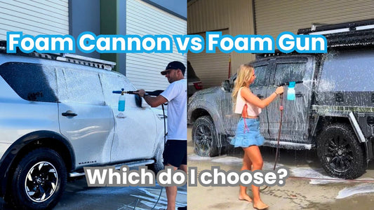 Foam Gun or Pressure Washer? Which do I choose and the difference between the two