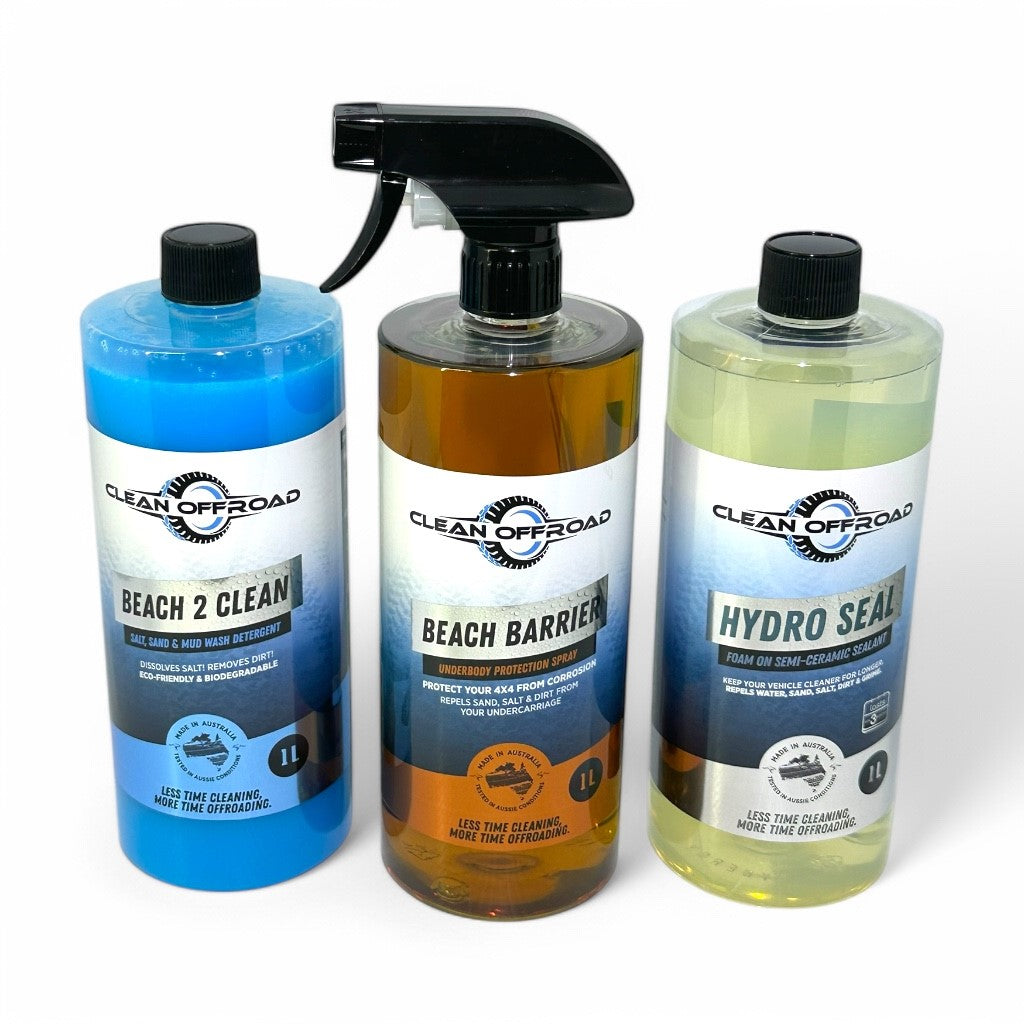 Offroad Essentials Bundle rust protection and cleaning