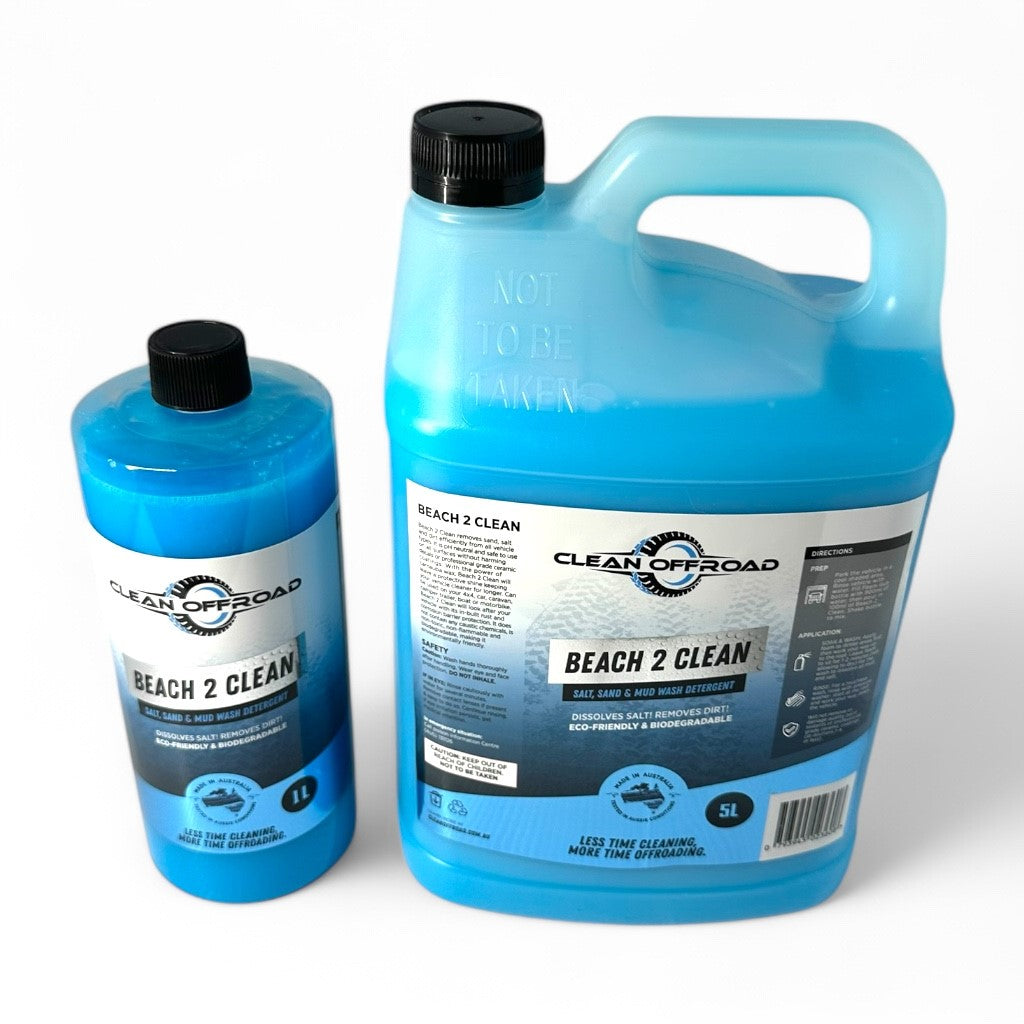 Beach 2 Clean 5L: Salt and Mud wash detergent pH neutral