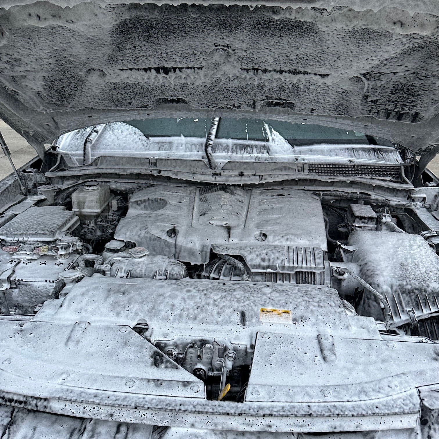 Beach 2 Clean: Engine Bay Foam Up Salt Wash