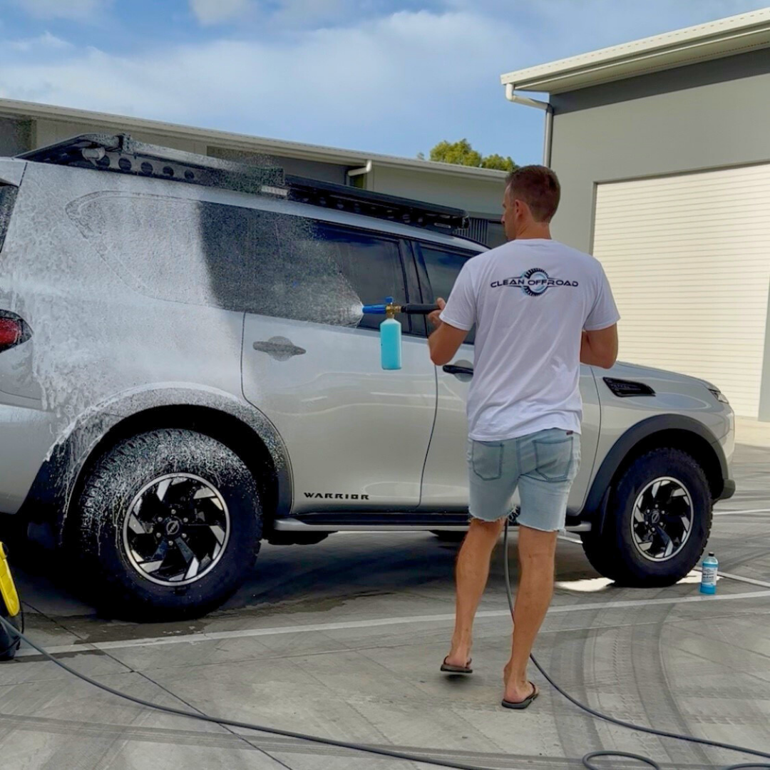 Beach 2 Clean: Remove Salt and mud from 4wd while protecting from rust and corrosion