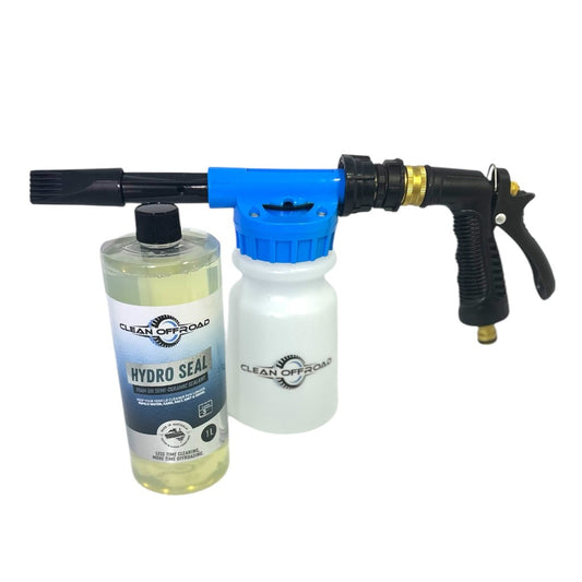 Hydro Seal & Foam Gun (for garden hose) Combo