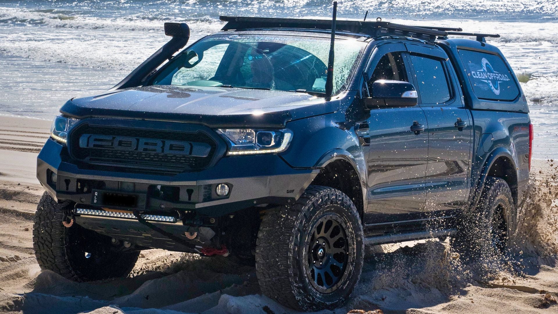 Offroad 4WD after cleaning with Clean Offroad wash products