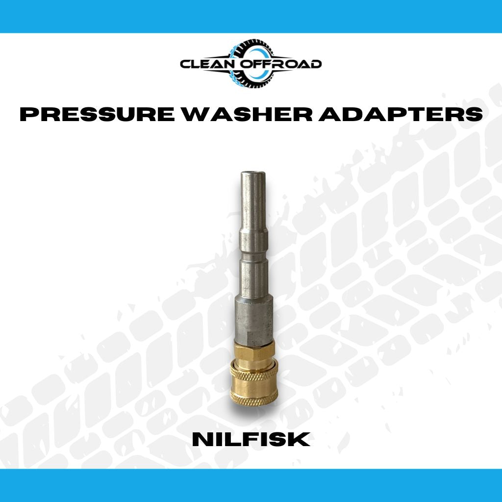 Pressure washer adapter to suit nilfisk