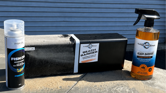 How to remove fish oil from my 4wd chassis