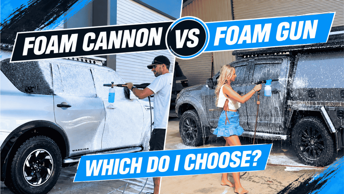 Decide which Foam Gun or Foam Cannon is best for your needs and vehicle type