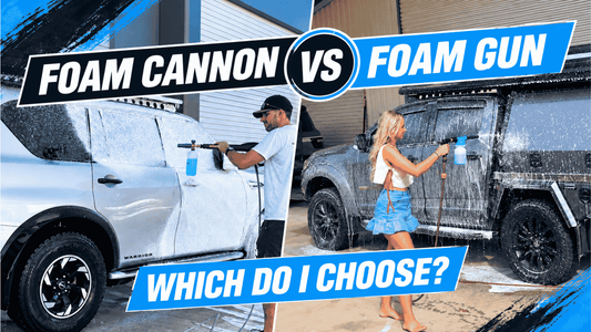 Decide which Foam Gun or Foam Cannon is best for your needs and vehicle type