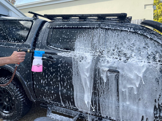 Foam Gun with garden hose connection by Clean Offroad