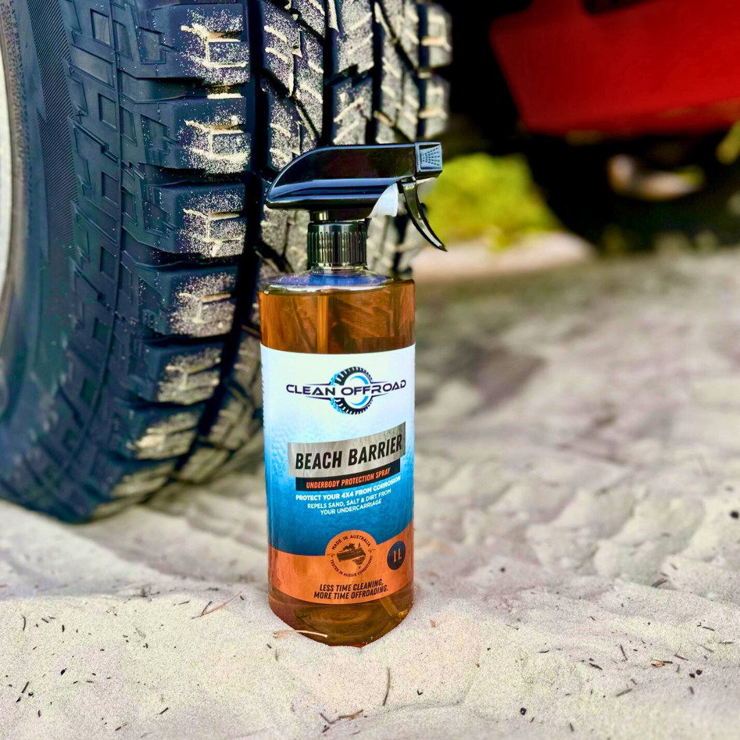 Beach Barrier: Repel sand salt and water. Prevent rust and corrosion