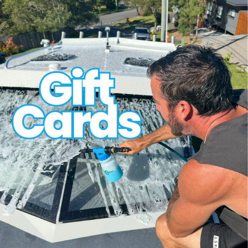 Clean Offroad gift cards for him 4WD, boat and caravan enthusiasts, perfect for Father’s Day, birthdays, and Christmas gifts