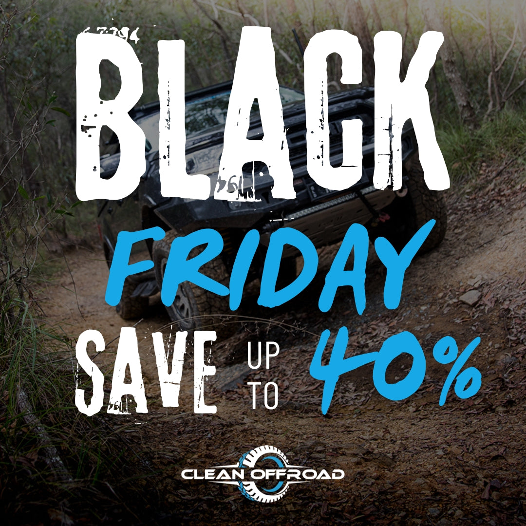 Save up to 40% in the Clean Offroad Black Friday sale