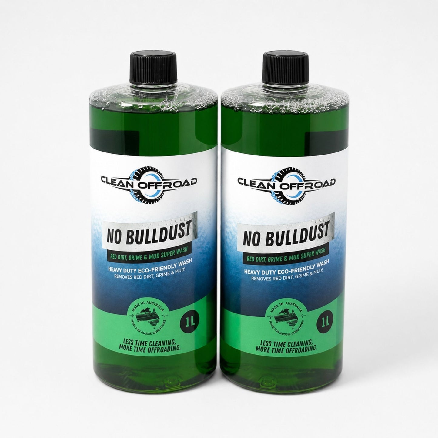 2L of Clean Offroad No Bulldust on a white background