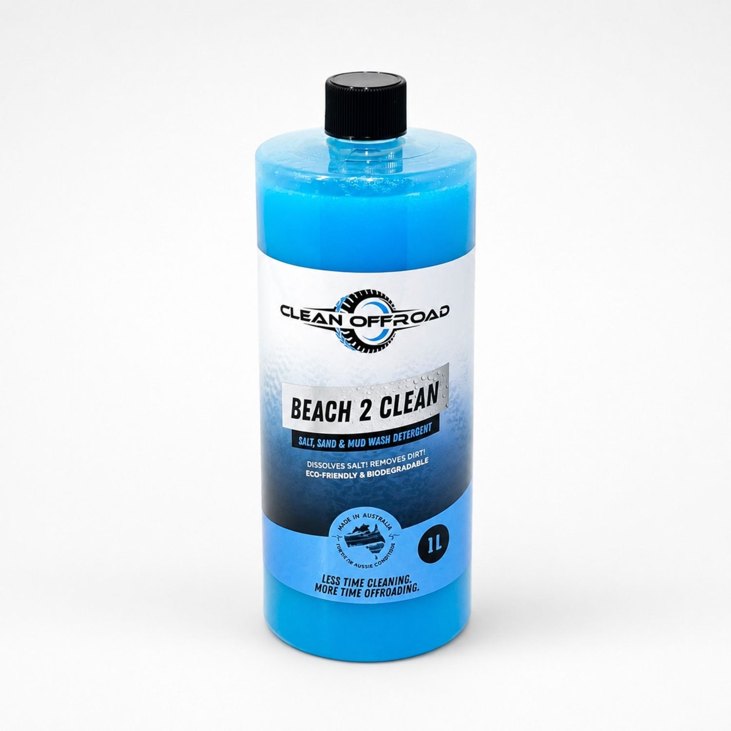 Bottle of Beach 2 Clean salt sand and mud offroad wash