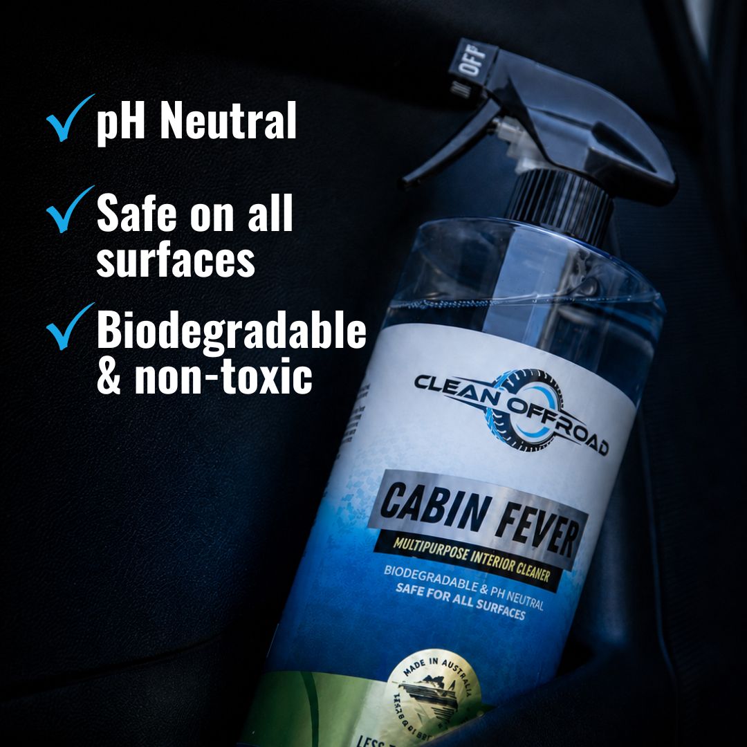 Cabin Fever Biodegradable non toxic ph neutral interior cleaner