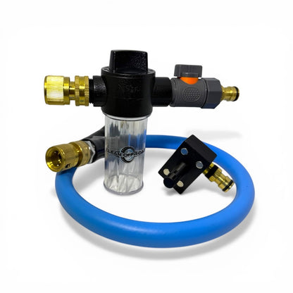 Chassis flush kit with quality brass fittings