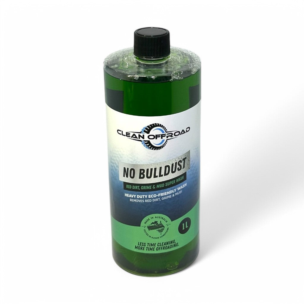 1L No Bulldust: Red Dirt & Mud Wash Solutions 