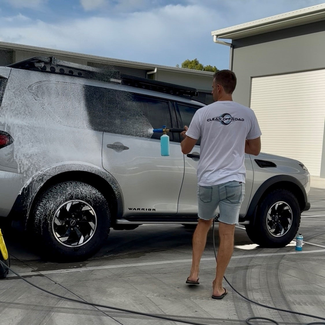 Foam Cannon for pressure hose quick and convenient snow foam