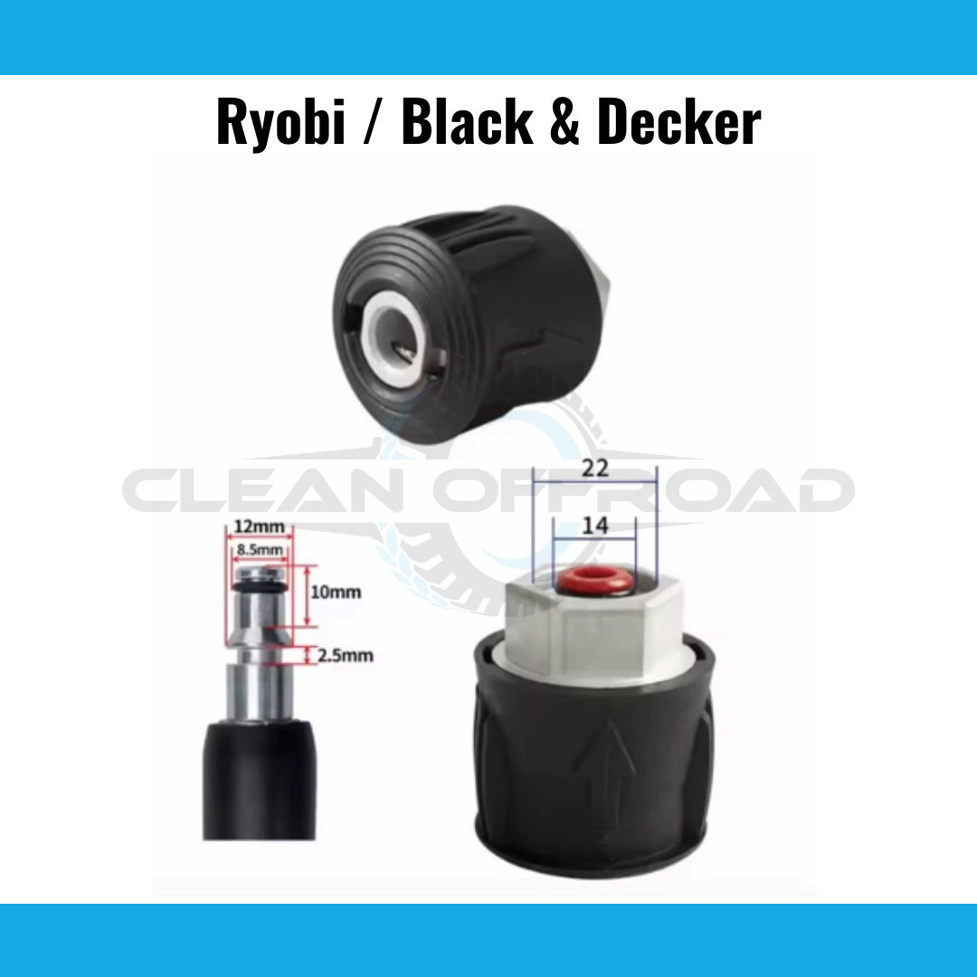 Universal Short Gun Upgrade Kit with Quick Connect Nozzles