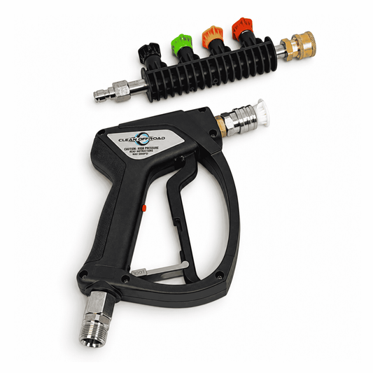 Short Gun for pressure washer with quick connect  fittings and swivel