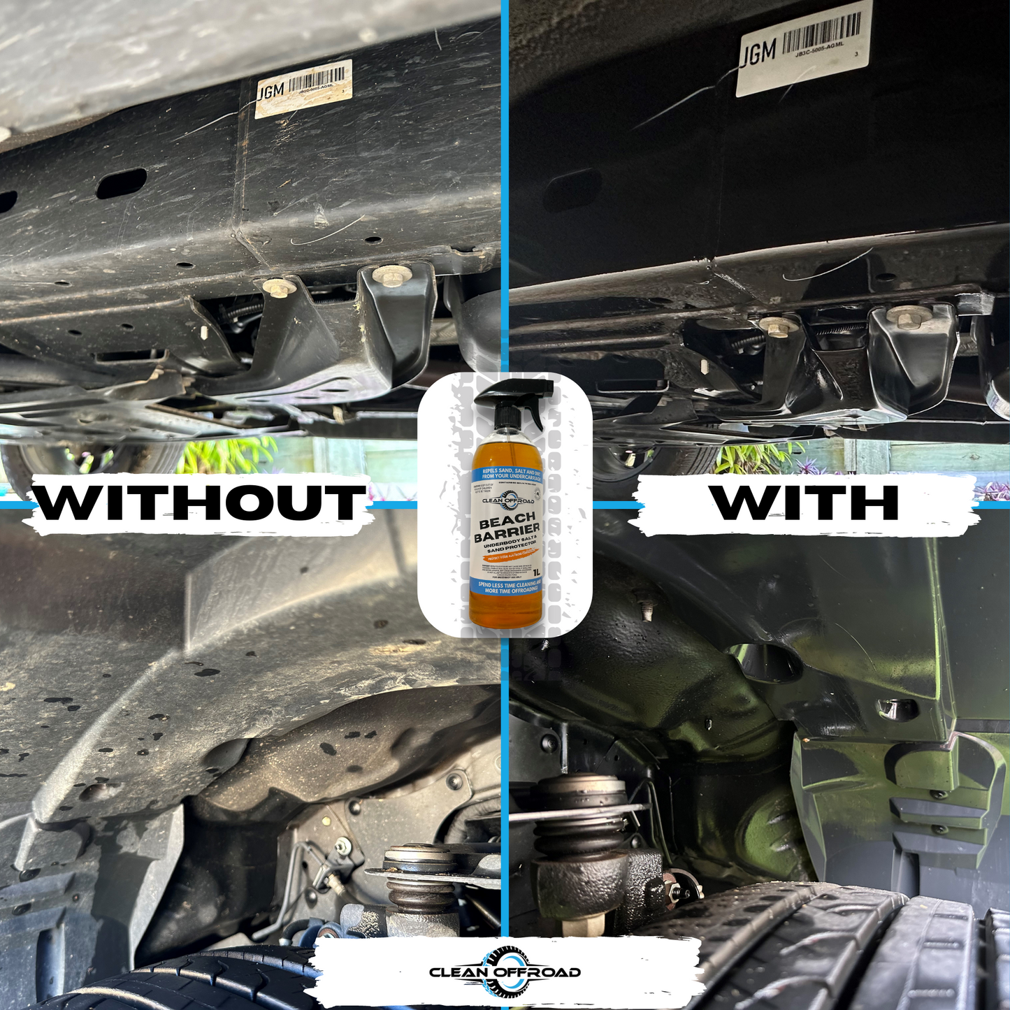 4wd underbody rust protection